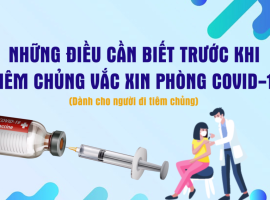 Những điều cân biết trước khi tiêm vắc xin